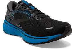 BROOKS Men's Ghost 14 (056 - Black/Blackened Pearl/Blue) -Clothing Serie Shop 110369 056 A Ghost 14