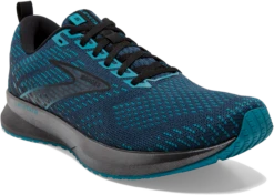 BROOKS Men's Levitate 5 (412 - Titan/Crystal Teal/Black) -Clothing Serie Shop 110370 412 A Levitate 5