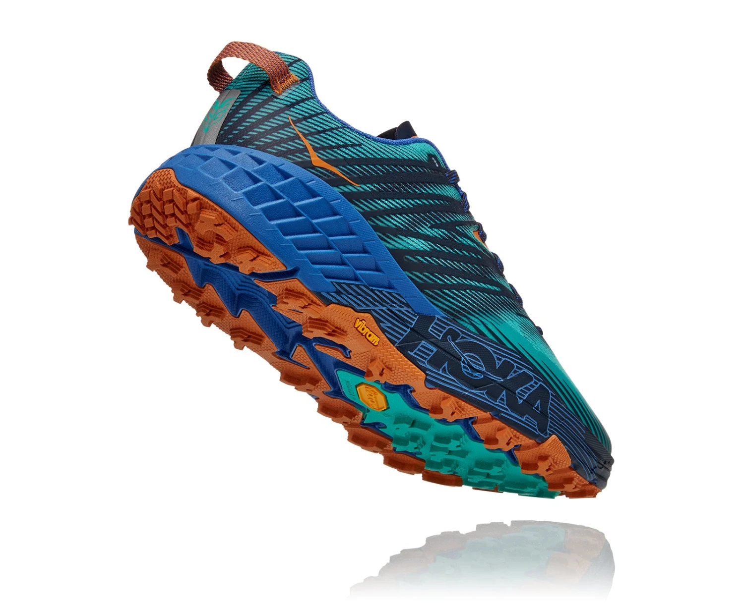 Hoka Men's Speedgoat 4 (ADGB - Atlantis/Dazzling Blue) 6 Hoka Men's Speedgoat 4 (ADGB - Atlantis/Dazzling Blue) - Image 4