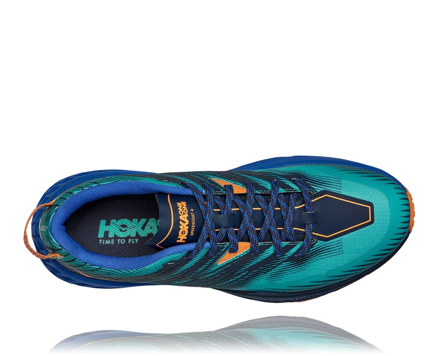 Hoka Men's Speedgoat 4 (ADGB - Atlantis/Dazzling Blue) 7 Hoka Men's Speedgoat 4 (ADGB - Atlantis/Dazzling Blue) - Image 5