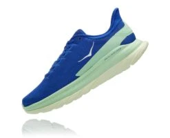 Hoka Men's Mach 4 (DBGA - Dazzling Blue/Green Ash) -Clothing Serie Shop 1113528 DBGA 4