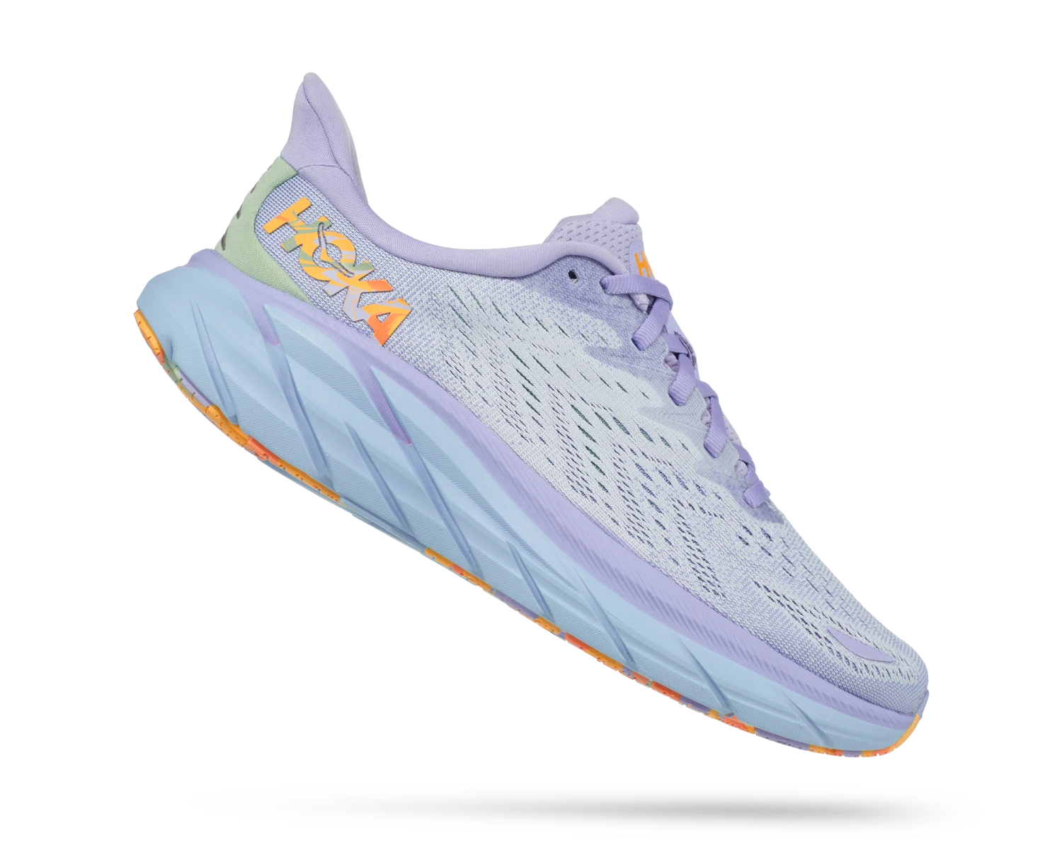 Hoka Women's Clifton 8 (BLSG - Baby Lavender/Smoke Green) 4 Hoka Women's Clifton 8 (BLSG - Baby Lavender/Smoke Green) - Image 2