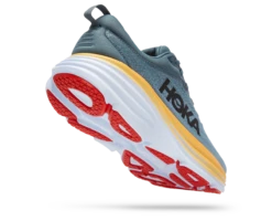 Hoka Men's Bondi 8 (GBMS - Goblin Blue/Mountain Spring) 10 Hoka Men's Bondi 8 (GBMS - Goblin Blue/Mountain Spring) -Clothing Serie Shop 1123202 GBMS 3