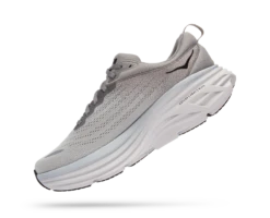 Hoka Men's Bondi 8 (SHMS - Sharkskin/Harbor Mist) -Clothing Serie Shop 1123202 SHMS 4