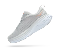 Hoka Women's Bondi 8 (HMLR - Harbor Mist/Lunar Rock) -Clothing Serie Shop 1127952 HMLR 4