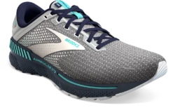 BROOKS Women's Adrenaline GTS 22 (036 - Grey/Peacoat/Aruba) -Clothing Serie Shop 120353 036 A Adrenaline GTS 22