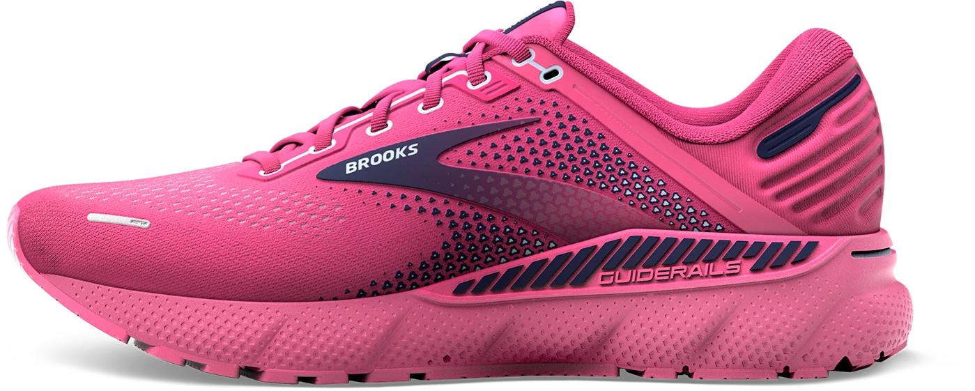 BROOKS Women's Adrenaline GTS 22 (684 - Rose/Peacoat/Kentucky Blue) 4 BROOKS Women's Adrenaline GTS 22 (684 - Rose/Peacoat/Kentucky Blue) - Image 2