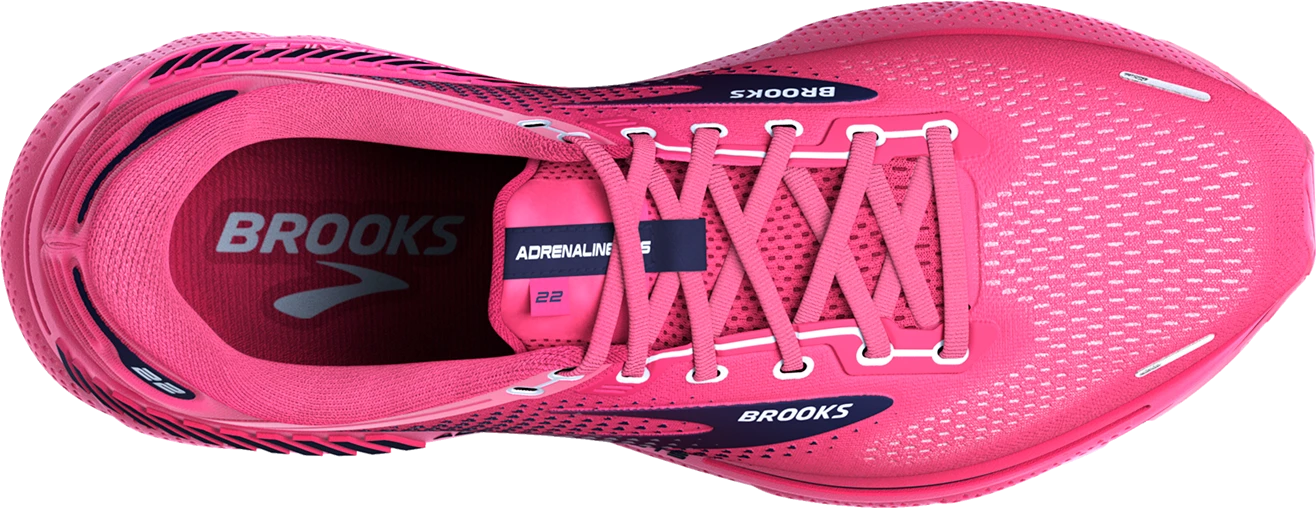 BROOKS Women's Adrenaline GTS 22 (684 - Rose/Peacoat/Kentucky Blue) 7 BROOKS Women's Adrenaline GTS 22 (684 - Rose/Peacoat/Kentucky Blue) - Image 5