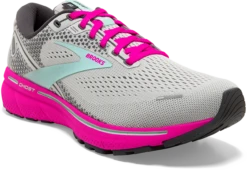 BROOKS Women's Ghost 14 (024 - Oyster/Yucca/Pink) -Clothing Serie Shop 120356 024 A Ghost 14