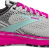 BROOKS Women's Ghost 14 (024 - Oyster/Yucca/Pink) -Clothing Serie Shop 120356 024 L Ghost 14