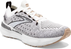 BROOKS Women’s Glycerin Stealthfit GTS 20 (163 - White/Black/Cream) -Clothing Serie Shop 120371 163 A Glycerin StealthFit GTS 20