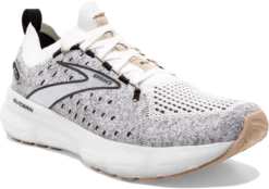 BROOKS Women's Glycerin 20 Stealthfit (163 - White/Black/Cream) -Clothing Serie Shop 120372 163 A Glycerin StealthFit 20