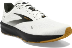 BROOKS Women’s Launch 9 (121 - White/Black/Tan) -Clothing Serie Shop 120373 121 A Launch 9