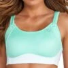 BROOKS Women's Fiona Run Bra (Surf/White) -Clothing Serie Shop 154603f8 4466 48e5 821d 594018d907ff.332879256d7e7cdaf8912d9a78414666
