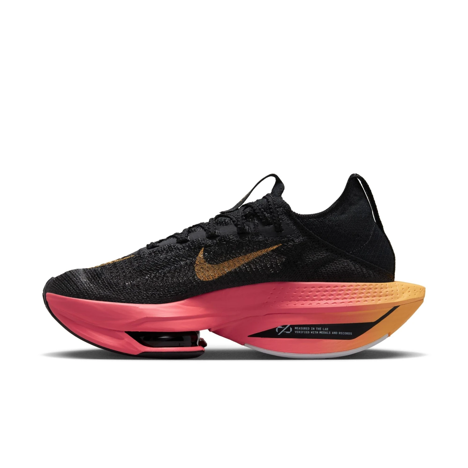 Nike Women's Air Zoom Alphafly NEXT% 2 "Fast Pack" (001 - Black/Sea Coral/White/Topaz Gold) 4 Nike Women's Air Zoom Alphafly NEXT% 2 "Fast Pack" (001 - Black/Sea Coral/White/Topaz Gold) - Image 2