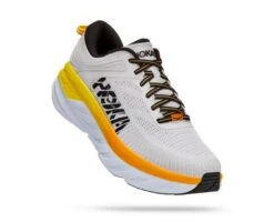 Hoka Men's Bondi 7 (NCRY - Nimbus Cloud/Radiant Yellow)