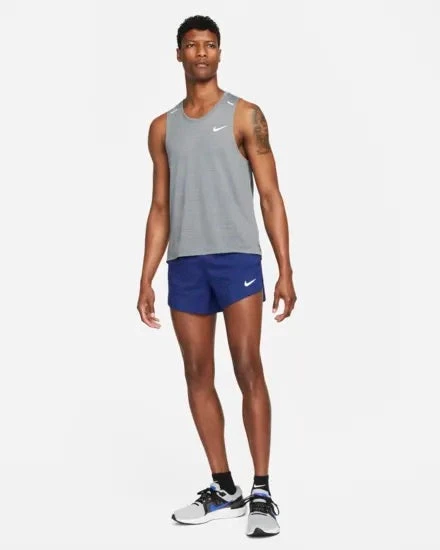 Nike Men's Fast 4" Running Shorts (455 - Deep Royal Blue/Reflective Silver) 5 Nike Men's Fast 4" Running Shorts (455 - Deep Royal Blue/Reflective Silver) - Image 3
