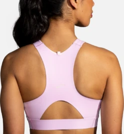 BROOKS Women's Drive 3 Pocket Run Bra (560 - Orchid Haze/Rosewater) -Clothing Serie Shop 350080 560 MB Drive 3 Pocket Run Bra