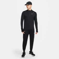 Nike Men's Therma-Fit Repel Element 1/2 Zip Running Top (010 - Black/Reflective Silver) -Clothing Serie Shop 38C924B6 31EF 43B6 9F5F B0C49215570E