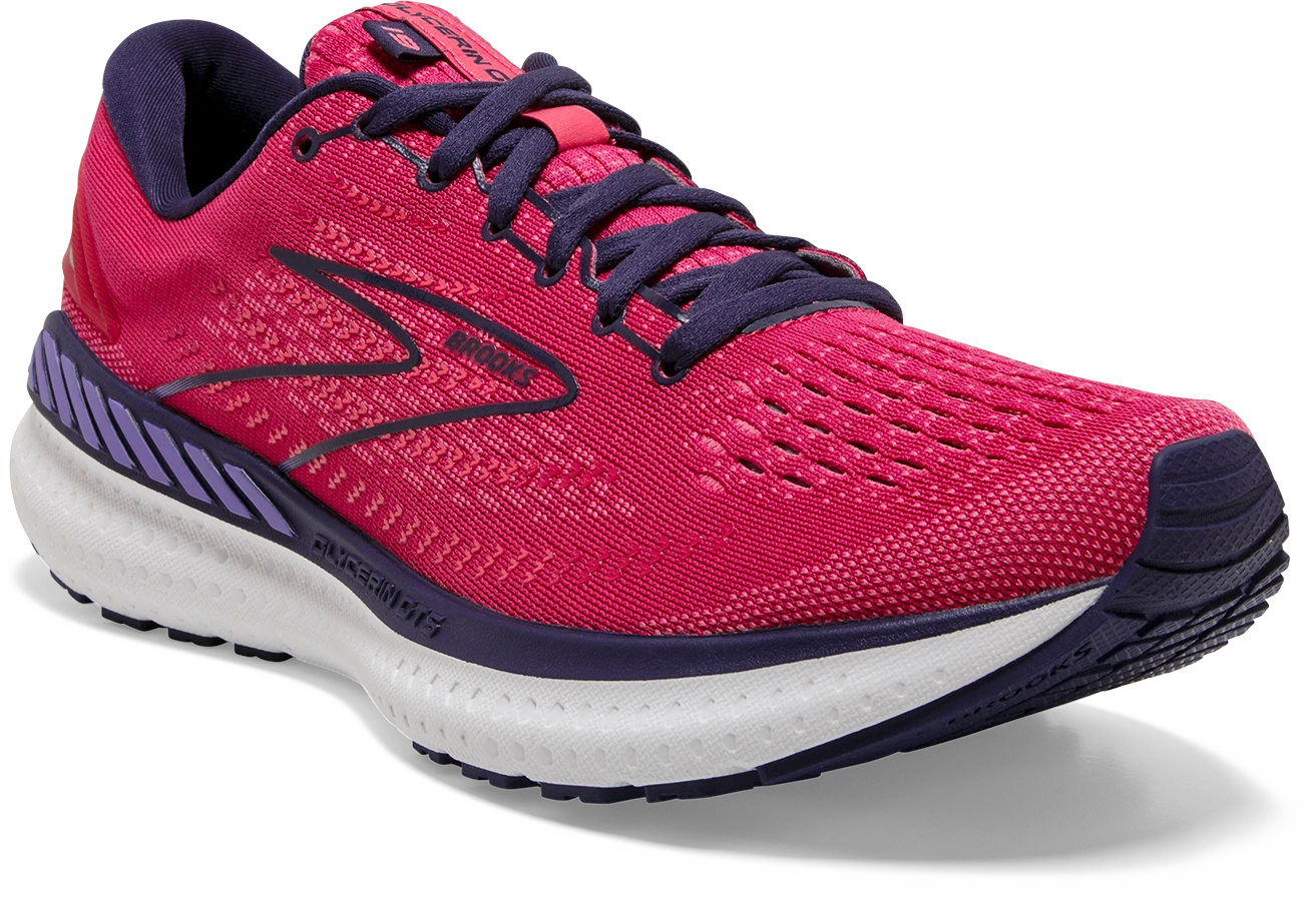 BROOKS Women's Glycerin GTS 19 (623 - Barberry/Purple/Calypso) 5 BROOKS Women's Glycerin GTS 19 (623 - Barberry/Purple/Calypso) - Image 3