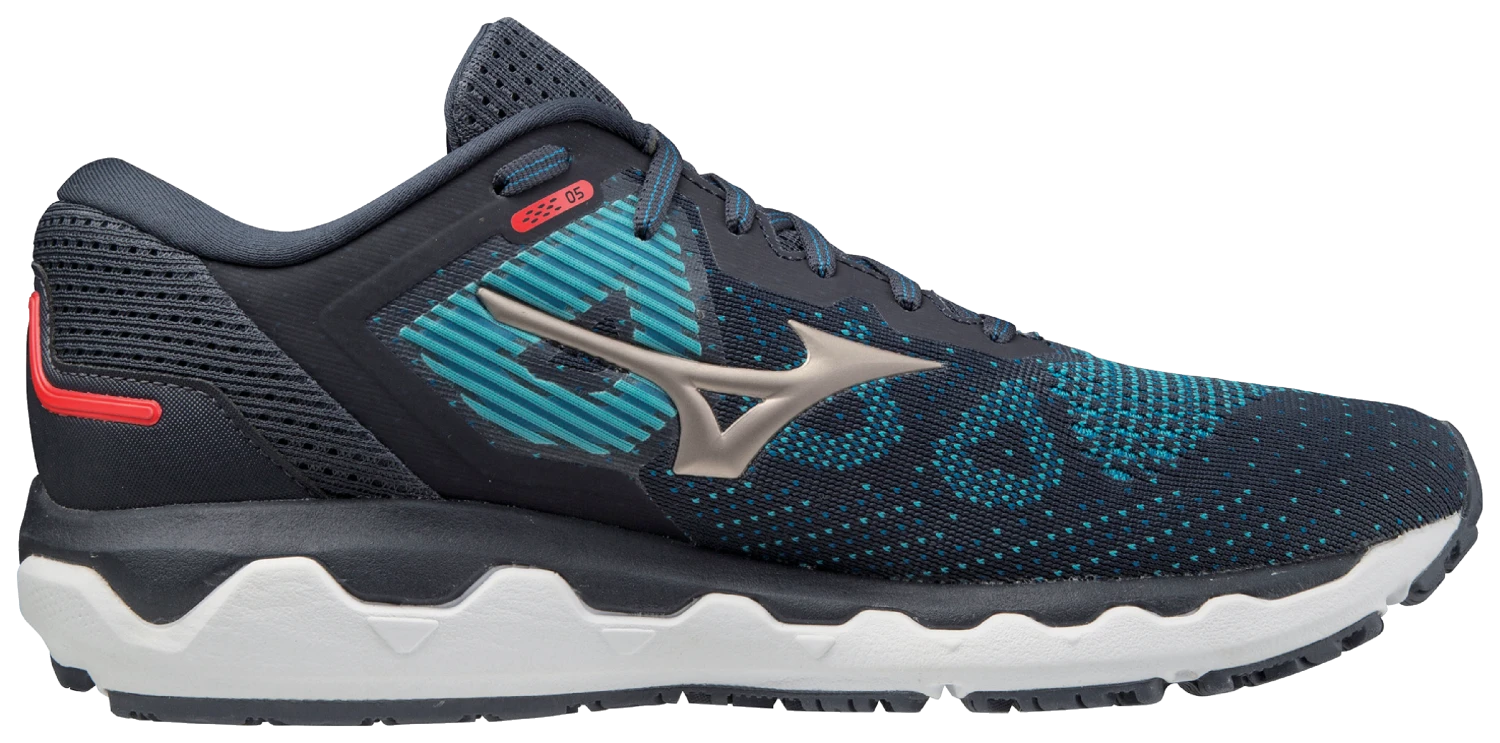 Mizuno Men's Wave Horizon 5 (537A - India Ink/Platinum Gold) 4 Mizuno Men's Wave Horizon 5 (537A - India Ink/Platinum Gold) - Image 2