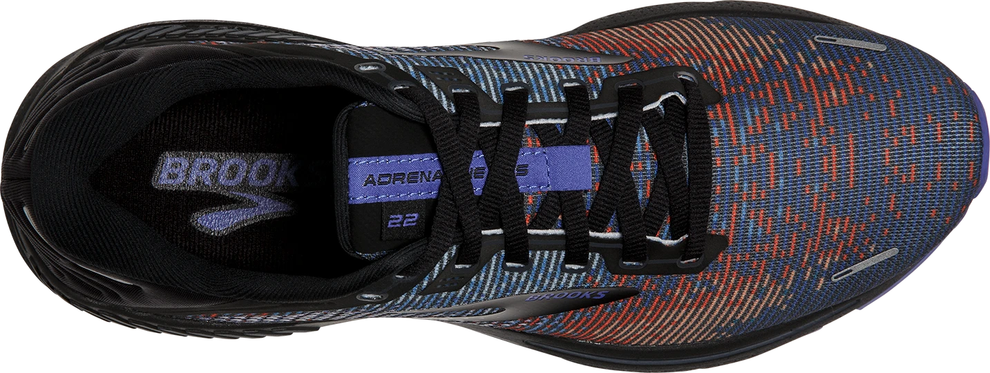 BROOKS Men’s Adrenaline GTS 22 “Pixel Pack” (041 - Royal Blue/Black/Grey) 7 BROOKS Men’s Adrenaline GTS 22 “Pixel Pack” (041 - Royal Blue/Black/Grey) - Image 5