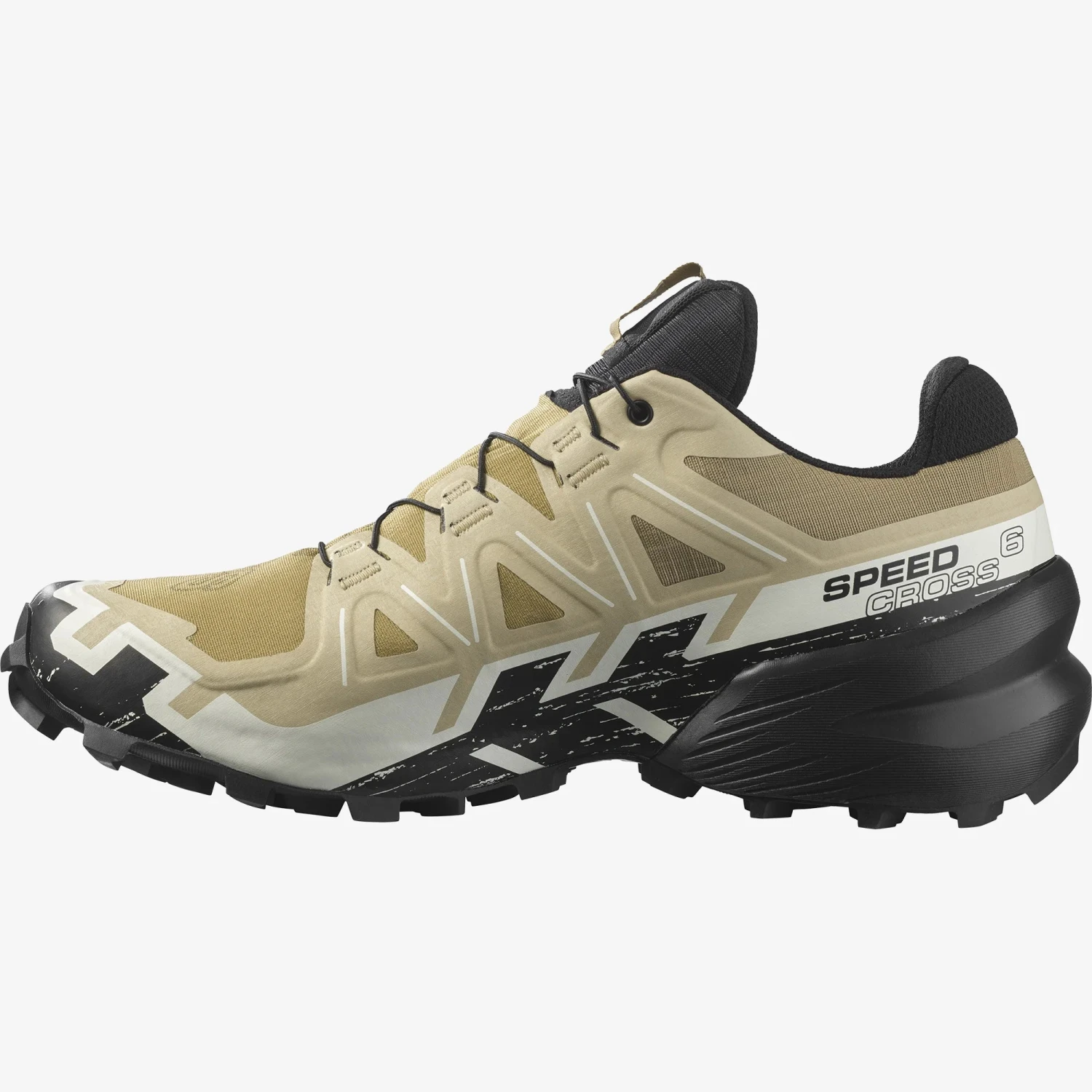 Salomon Men’s Speedcross 6 Gore-Tex (Kelp/Black/Vanilla Ice) 4 Salomon Men’s Speedcross 6 Gore-Tex (Kelp/Black/Vanilla Ice) - Image 2