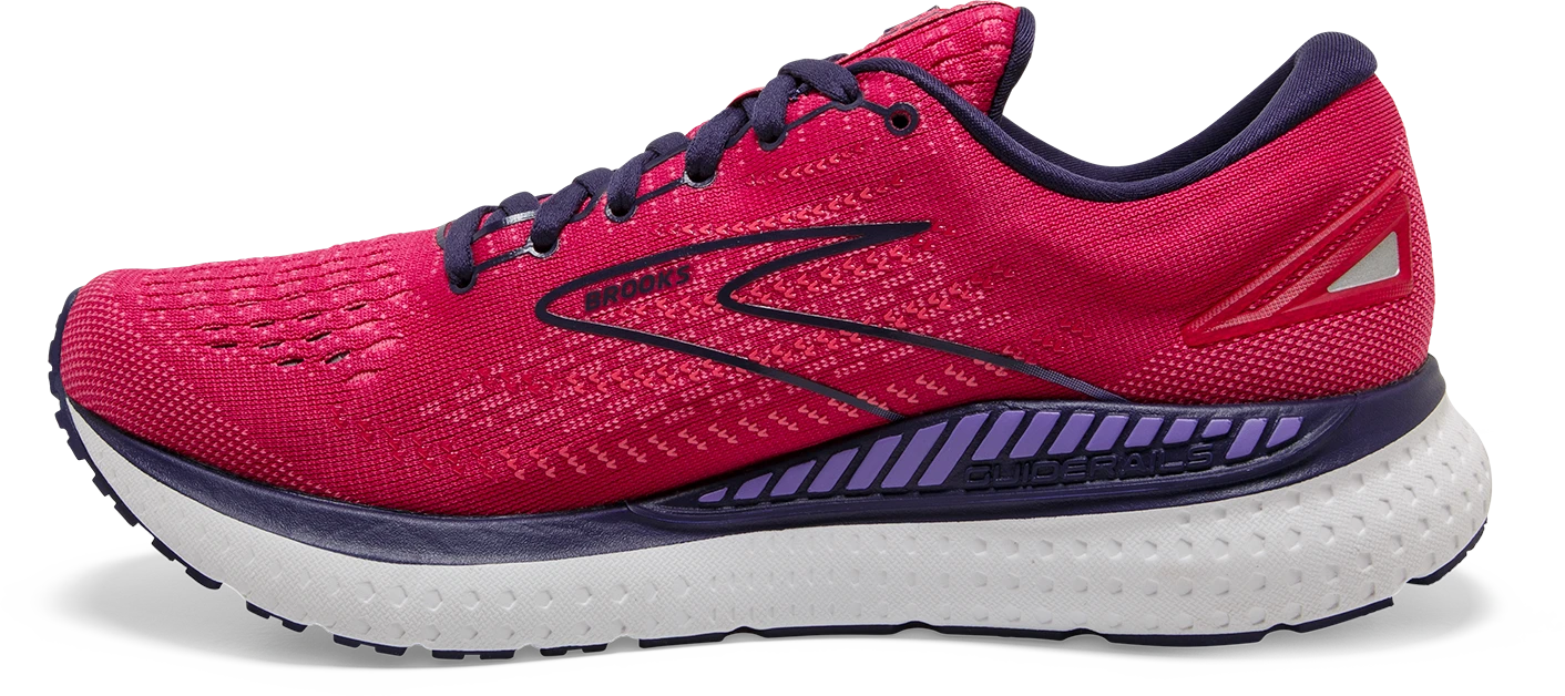 BROOKS Women's Glycerin GTS 19 (623 - Barberry/Purple/Calypso) 4 BROOKS Women's Glycerin GTS 19 (623 - Barberry/Purple/Calypso) - Image 2