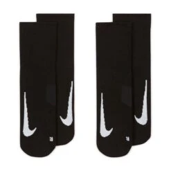 Nike Unisex Multiplier Running Ankle Socks (2 Pair) (010 - Black/White) -Clothing Serie Shop AURORA SX7556 010 PHCYD001 2000