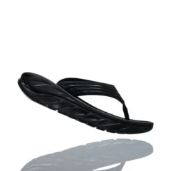 Hoka Women's Ora Recovery Flip (BDGRR - Black/Dark Grey) -Clothing Serie Shop B93F9EDB A24B 4206 8805 A7D16CD28FD9