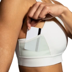 BROOKS Women's Drive 3 Pocket Run Bra (357 - Mint Mix) -Clothing Serie Shop C240BE33 001A 4FF4 A8BF C98B4C2C069A