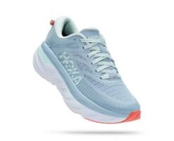Hoka Women's Bondi 7 (BFBG - Blue Fog/Blue Glass)