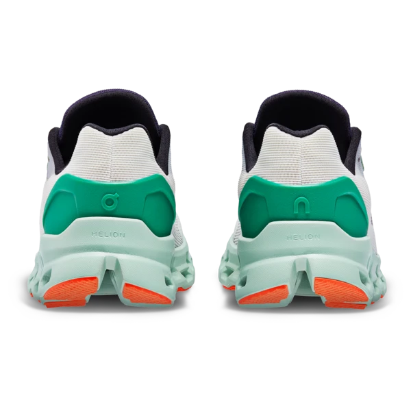 On Women’s Cloudstratus (Undyed-White/Creek) 6 On Women’s Cloudstratus (Undyed-White/Creek) - Image 4