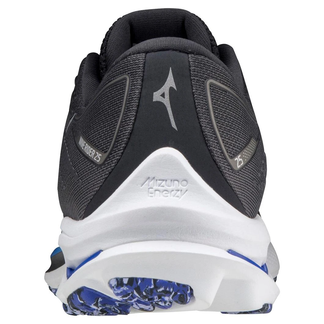 Mizuno Men’s Wave Rider 25 (9P9P - Obsidian) 6 Mizuno Men’s Wave Rider 25 (9P9P - Obsidian) - Image 4