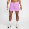 Nike Men's DRI-FIT Stride 5" Shorts (532 - Rush Fuchsia/Rosewood/Reflective Silver) -Clothing Serie Shop DM4755 532 PHSFM001 2000