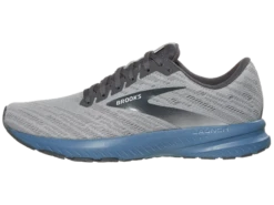 BROOKS Men's Launch 7 (092 - Antarctica/black/stellar)