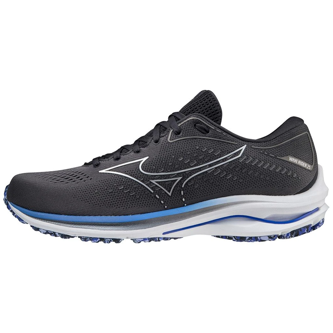 Mizuno Men’s Wave Rider 25 (9P9P - Obsidian) 3 Mizuno Men’s Wave Rider 25 (9P9P - Obsidian)