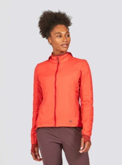 Women’s Thermal Zephyr Runner Jacket (Cardinal)