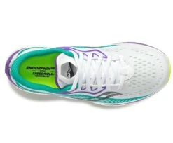 Saucony Women's Endorphin Speed 2 "Hot Streak" (116 - White/Jade) -Clothing Serie Shop S10688 116 3