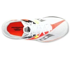 Saucony Men's Endorphin Pro 2 "Hot Streak" (116 - White/Vizired) -Clothing Serie Shop S20687 116 3