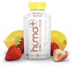 Huma Chia Energy Gel Plus -Clothing Serie Shop StrawberryLemonade